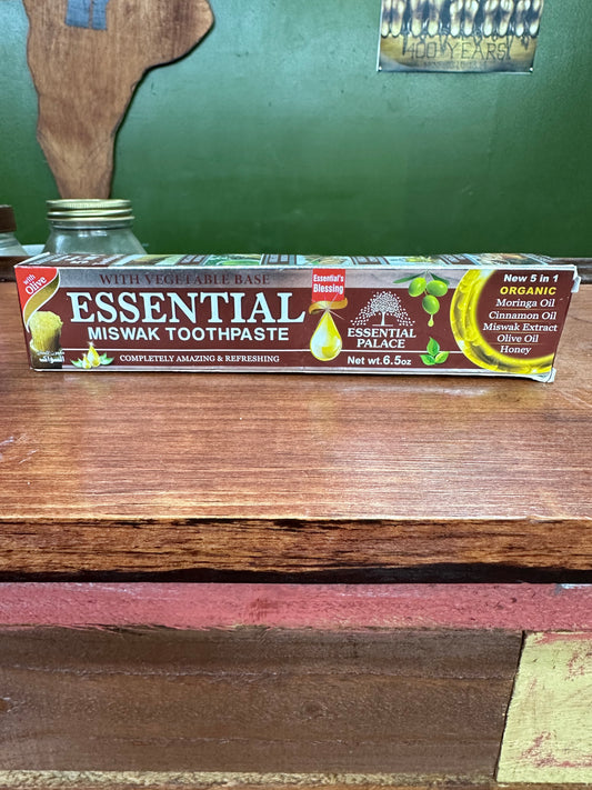 Miswak Essential Organic Toothpaste 5 in 1